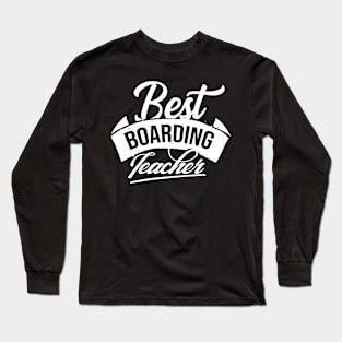 Snowboard Instructor Coach Snowboarding Teacher Board Long Sleeve T-Shirt